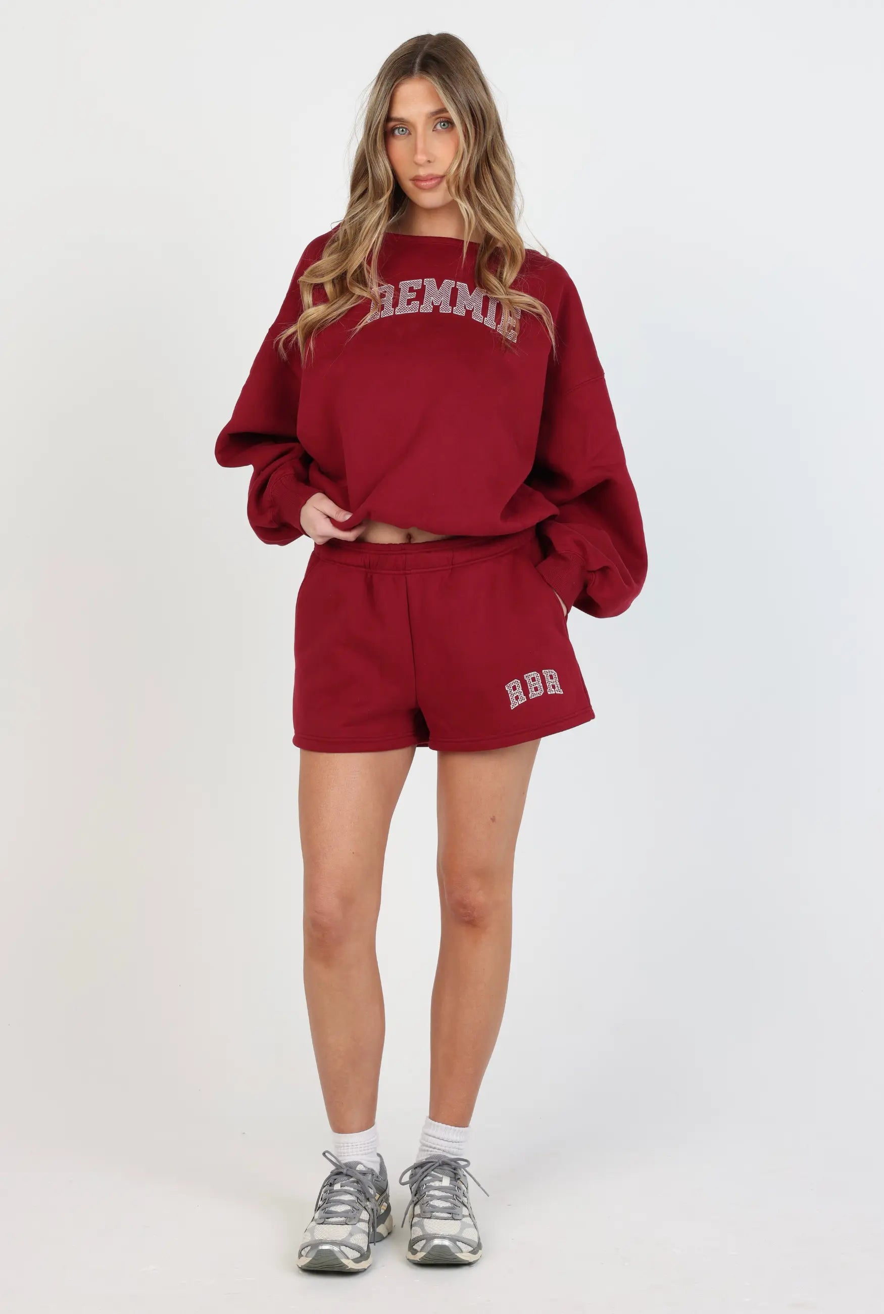Everyday Sweatshort - Cherry