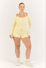 Ribbed Short - Butter