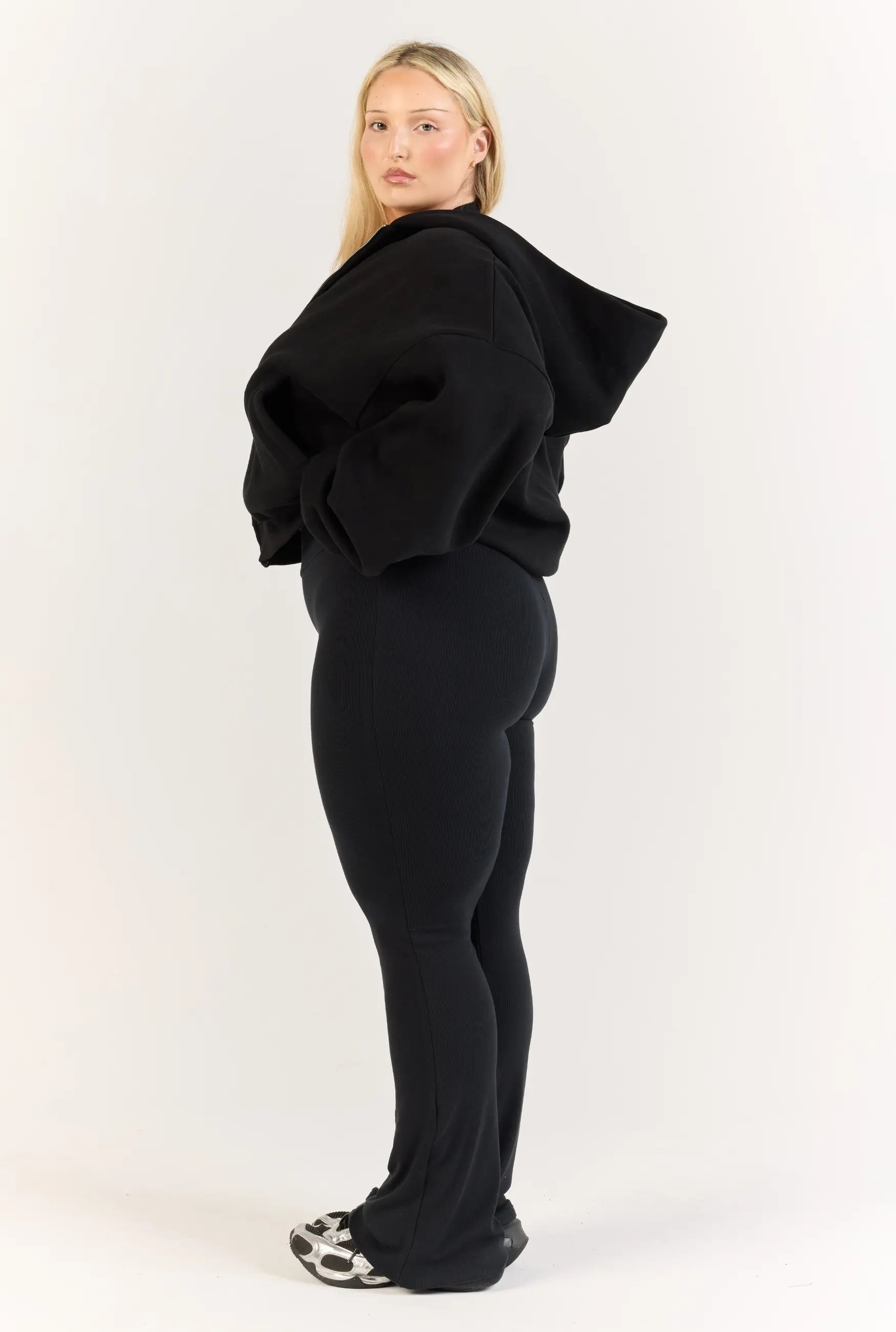 Perfect Zip Hoodie - Black