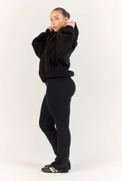 Perfect Zip Hoodie - Black
