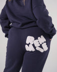 Navy Sweatpants - Remmie By Riley