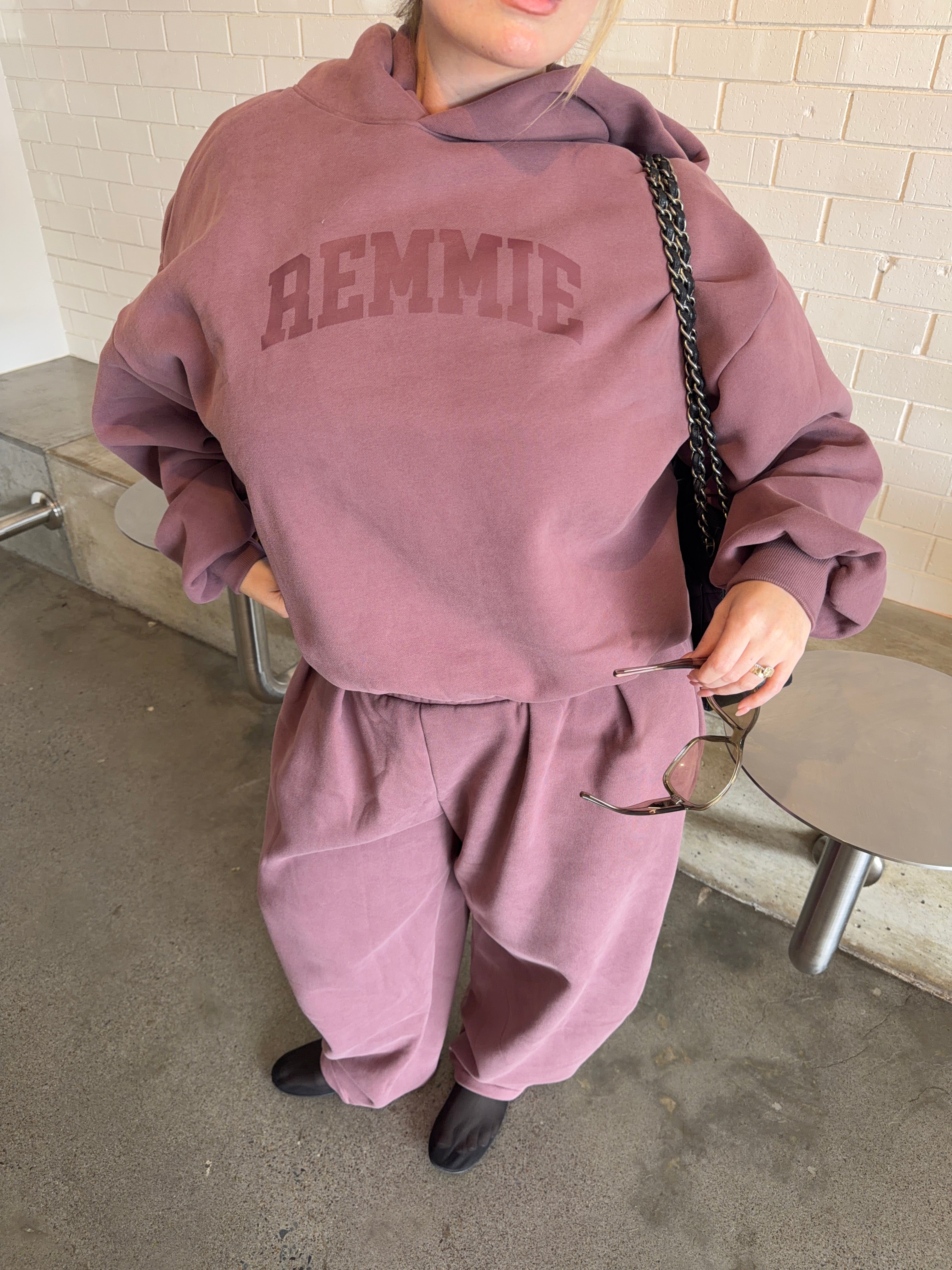 Hoodie Hoodie - Mauve