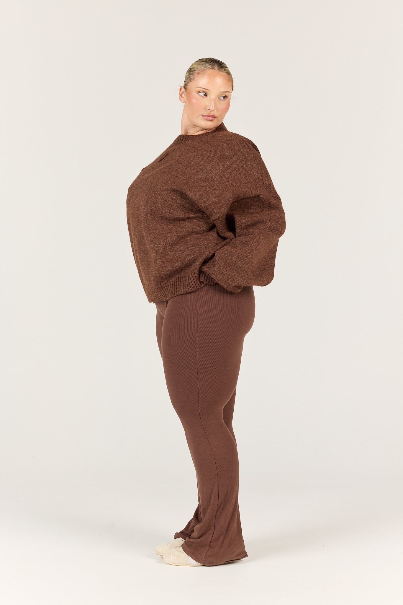 Cozy Girl Knit - Chocolate