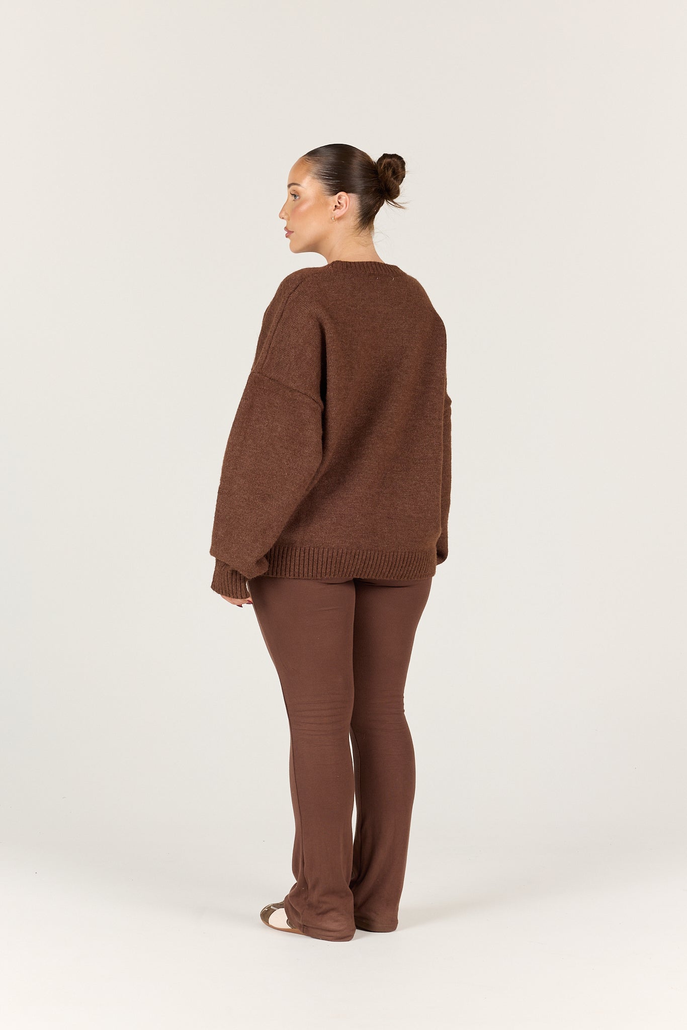 Cozy Girl Knit - Chocolate