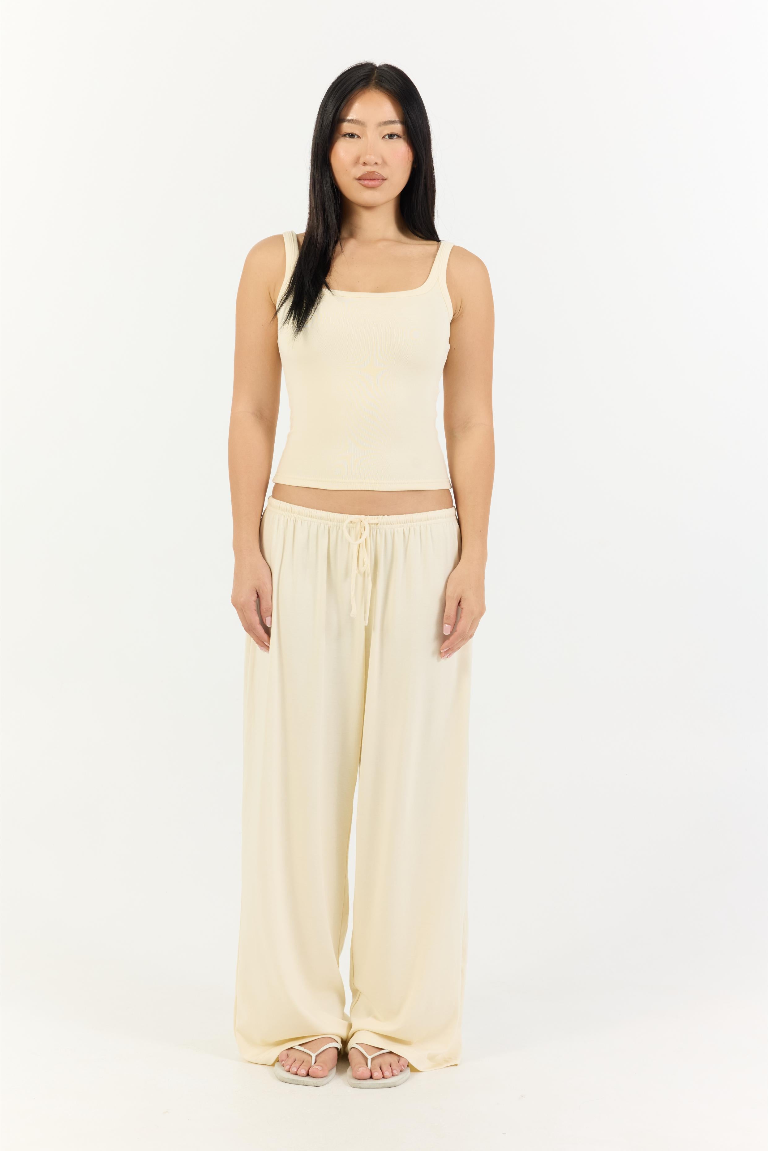 Flow Pant - Cream