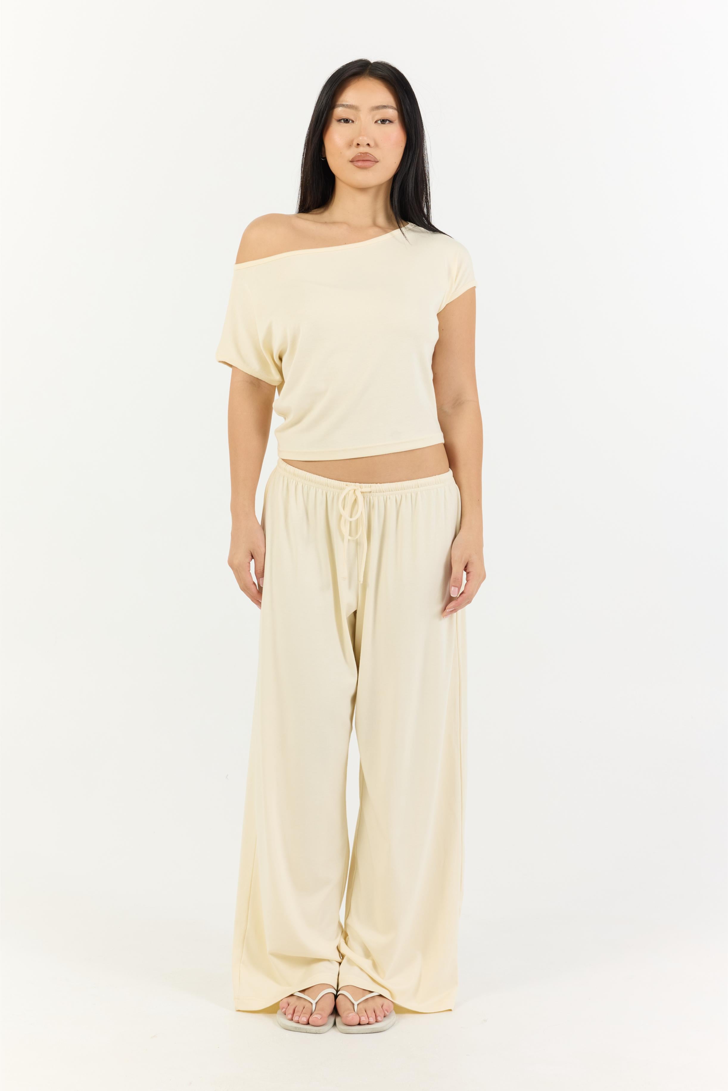 Flow Pant - Cream