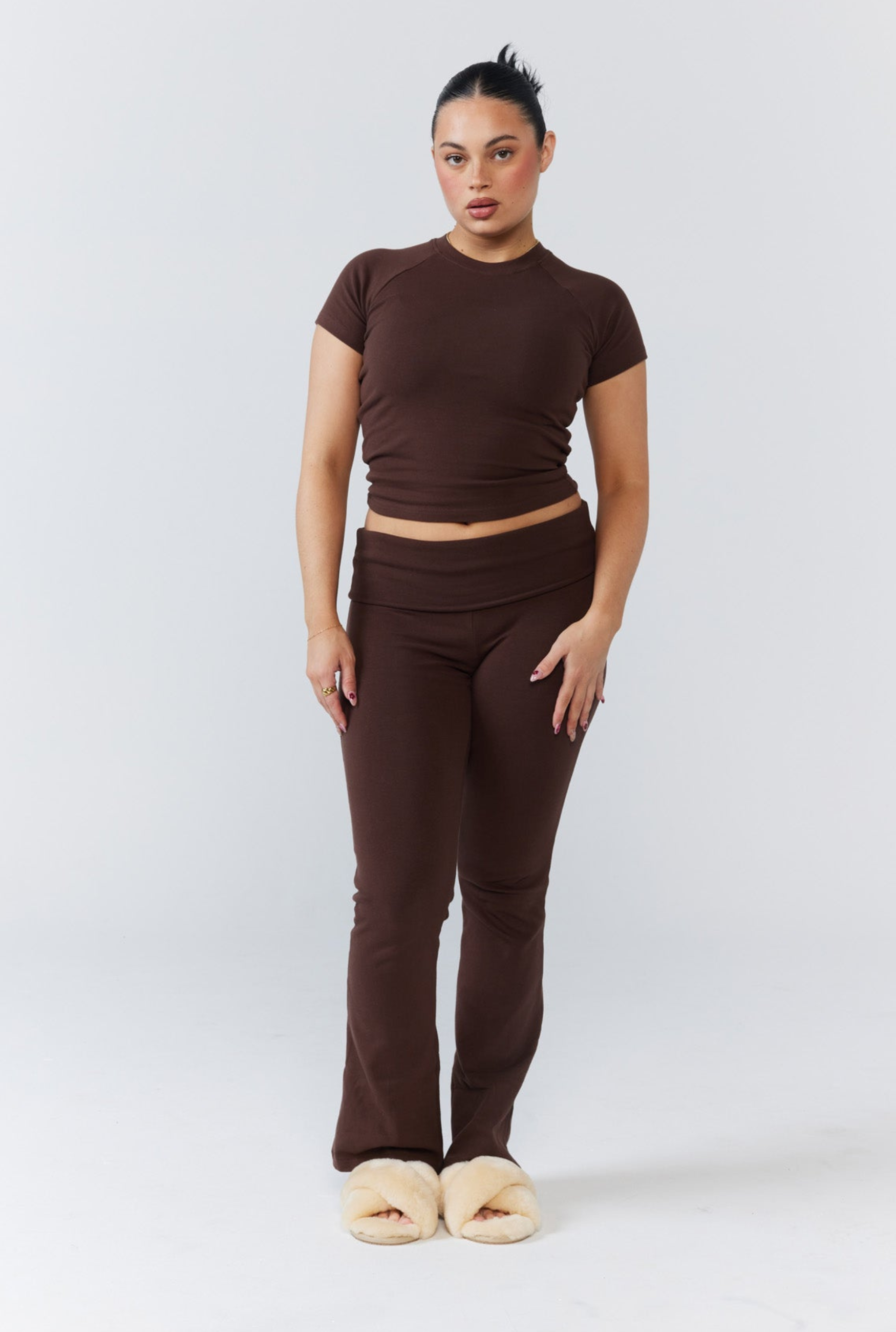 Soft Girl Set - Chocolate (T-Shirt)
