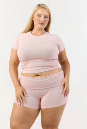 Soft Girl Short - Baby Pink