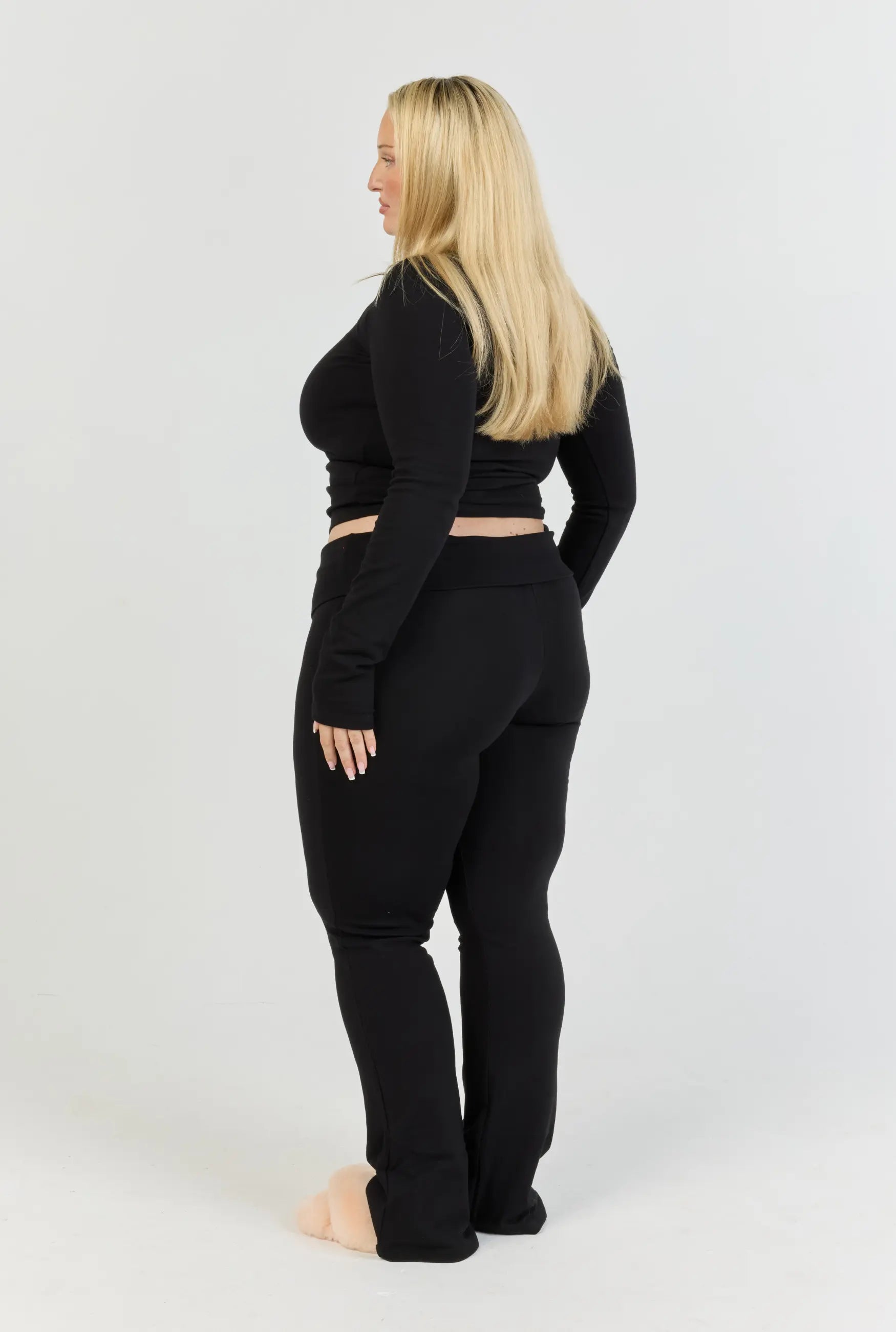 Soft Girl Set - Black (Long-sleeve)