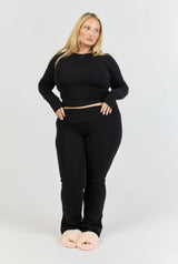 Soft Girl Pant - Black