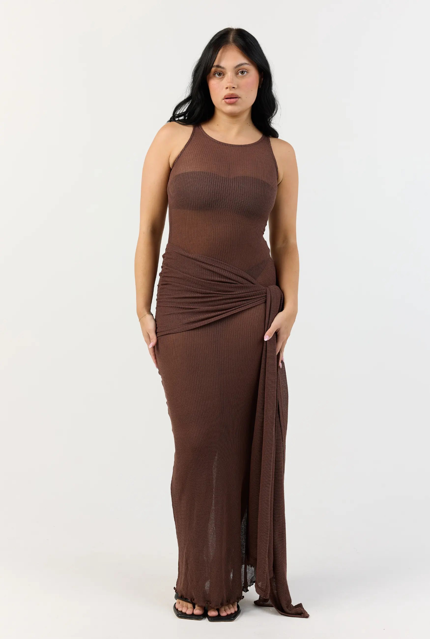 Havana Maxi Dress - Espresso