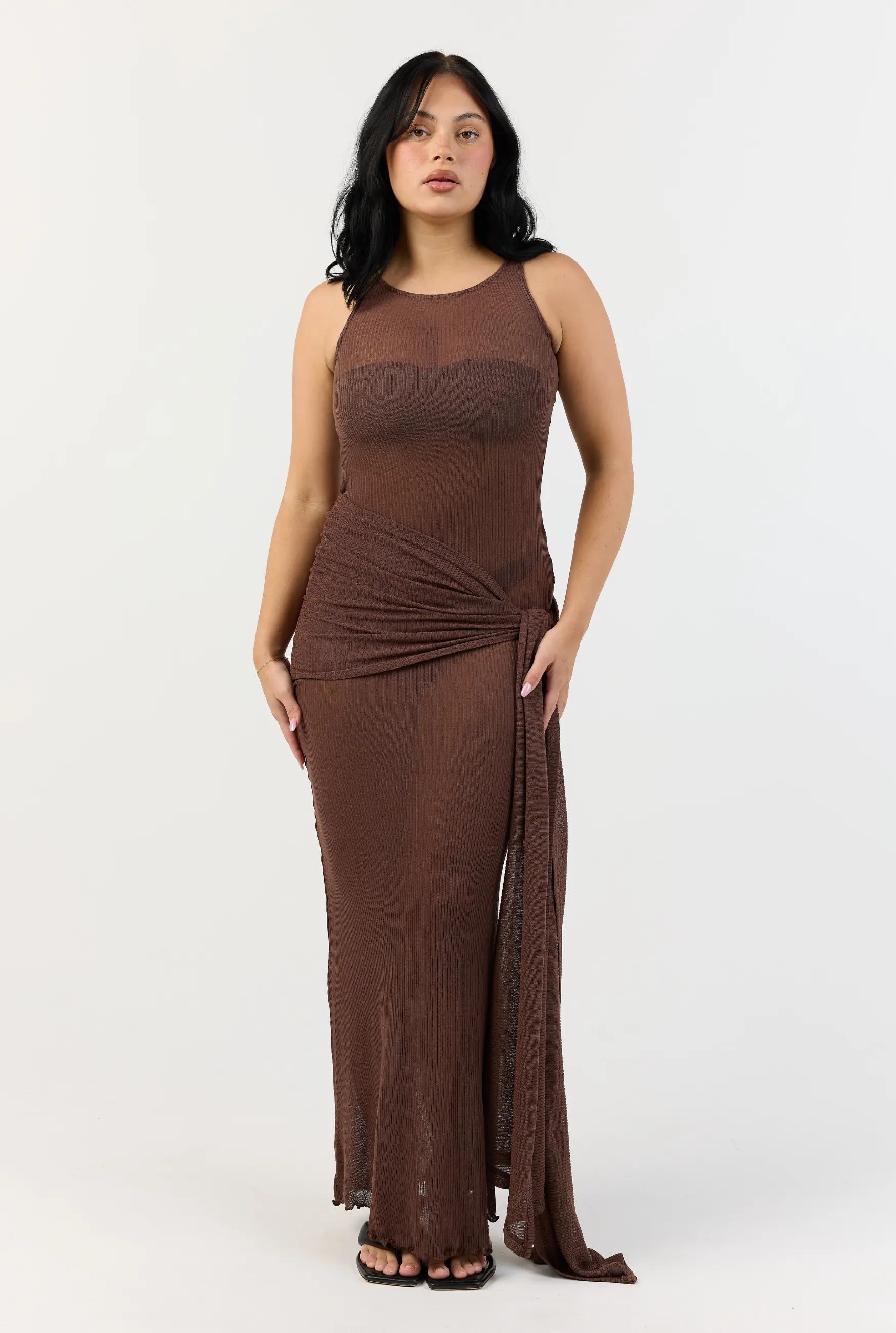 Havana Maxi Dress - Espresso