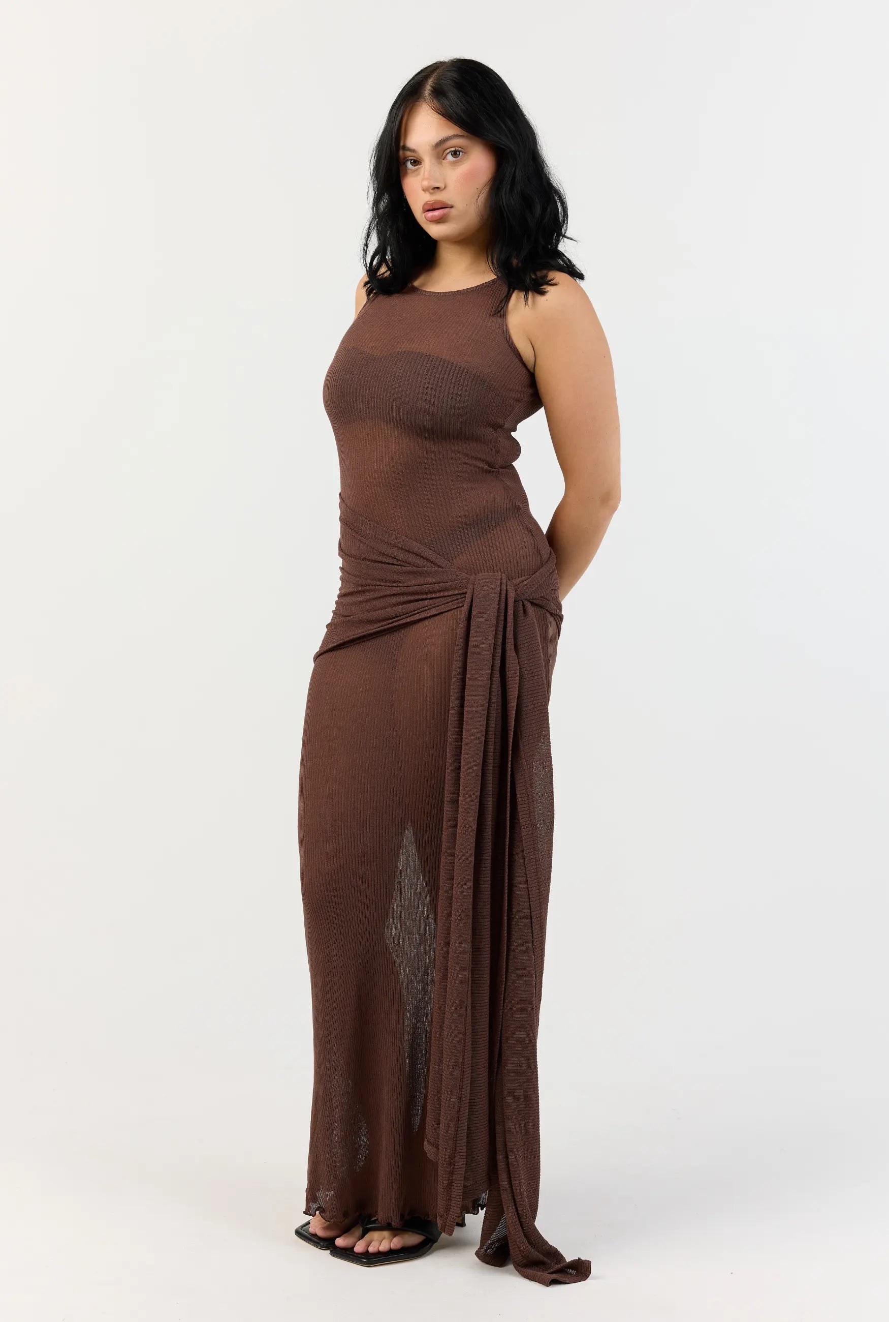 Havana Maxi Dress - Espresso