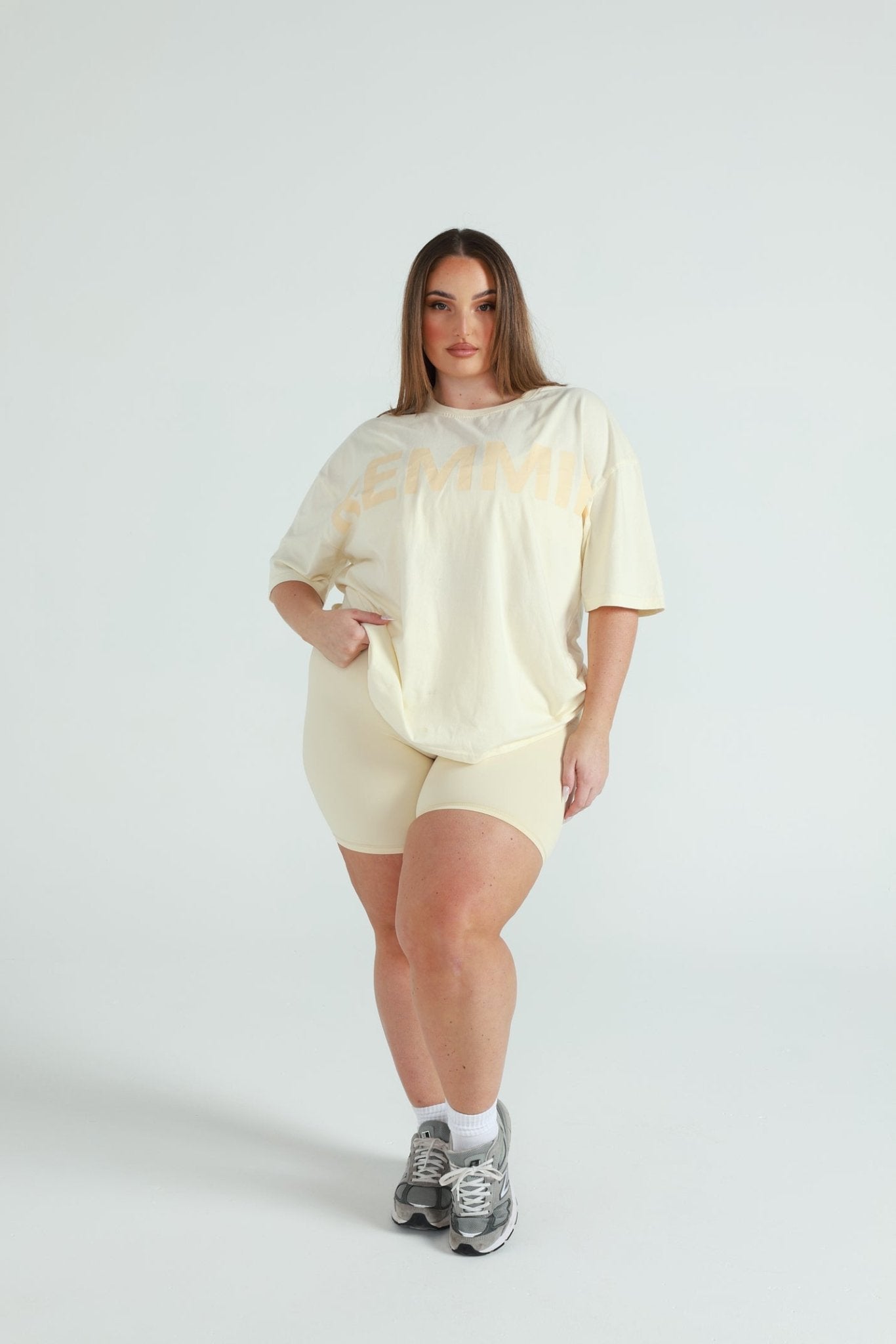 Buttercream Crew Neck Tee - Remmie By Riley