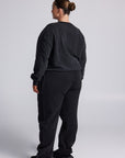 Charcoal Crew Neck Jumper - Remmie By Riley
