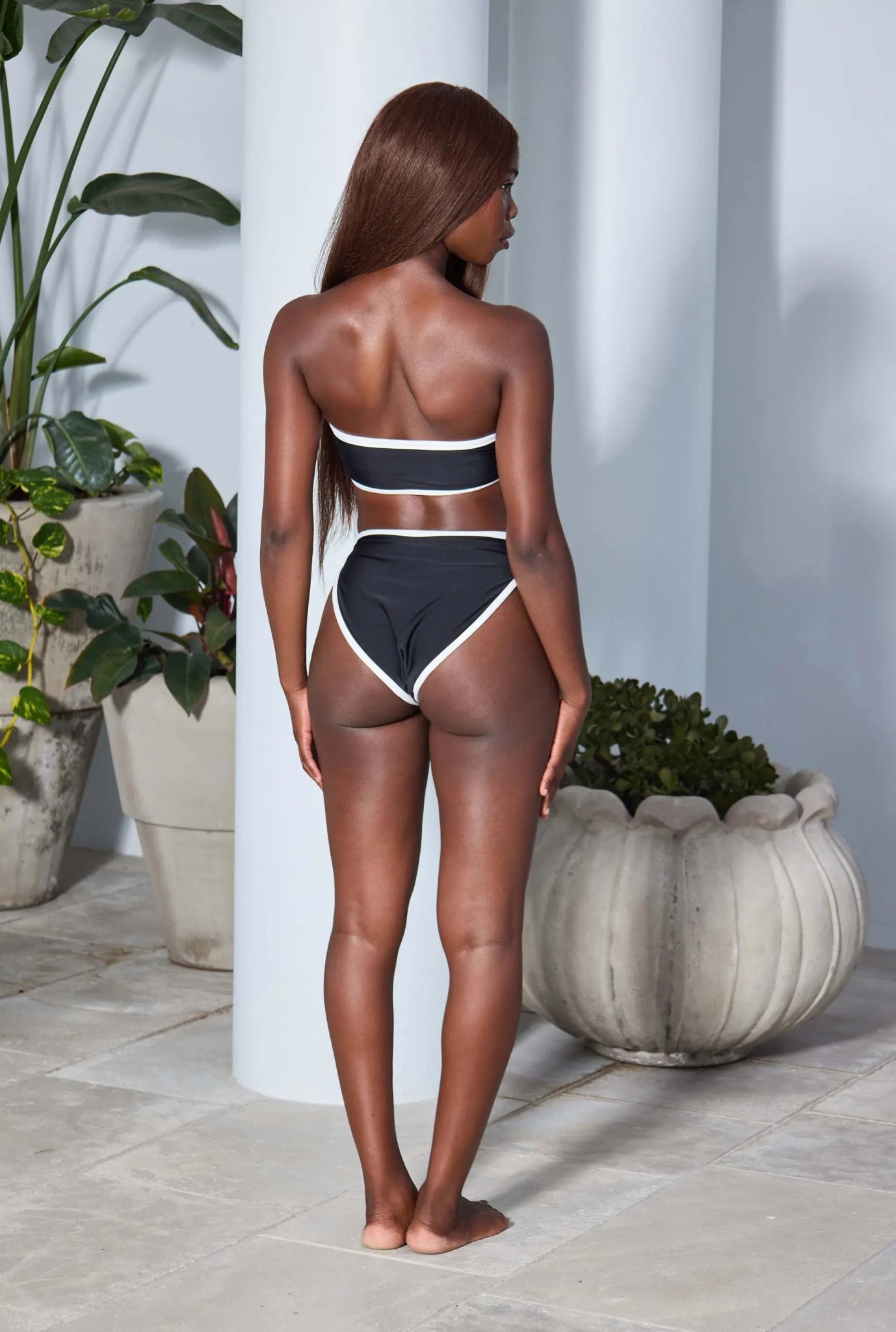 Contrasto High Waist Bottoms - Remmie By Riley