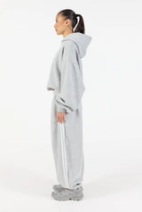 Barrel Leg Sweatpant - Heather Grey
