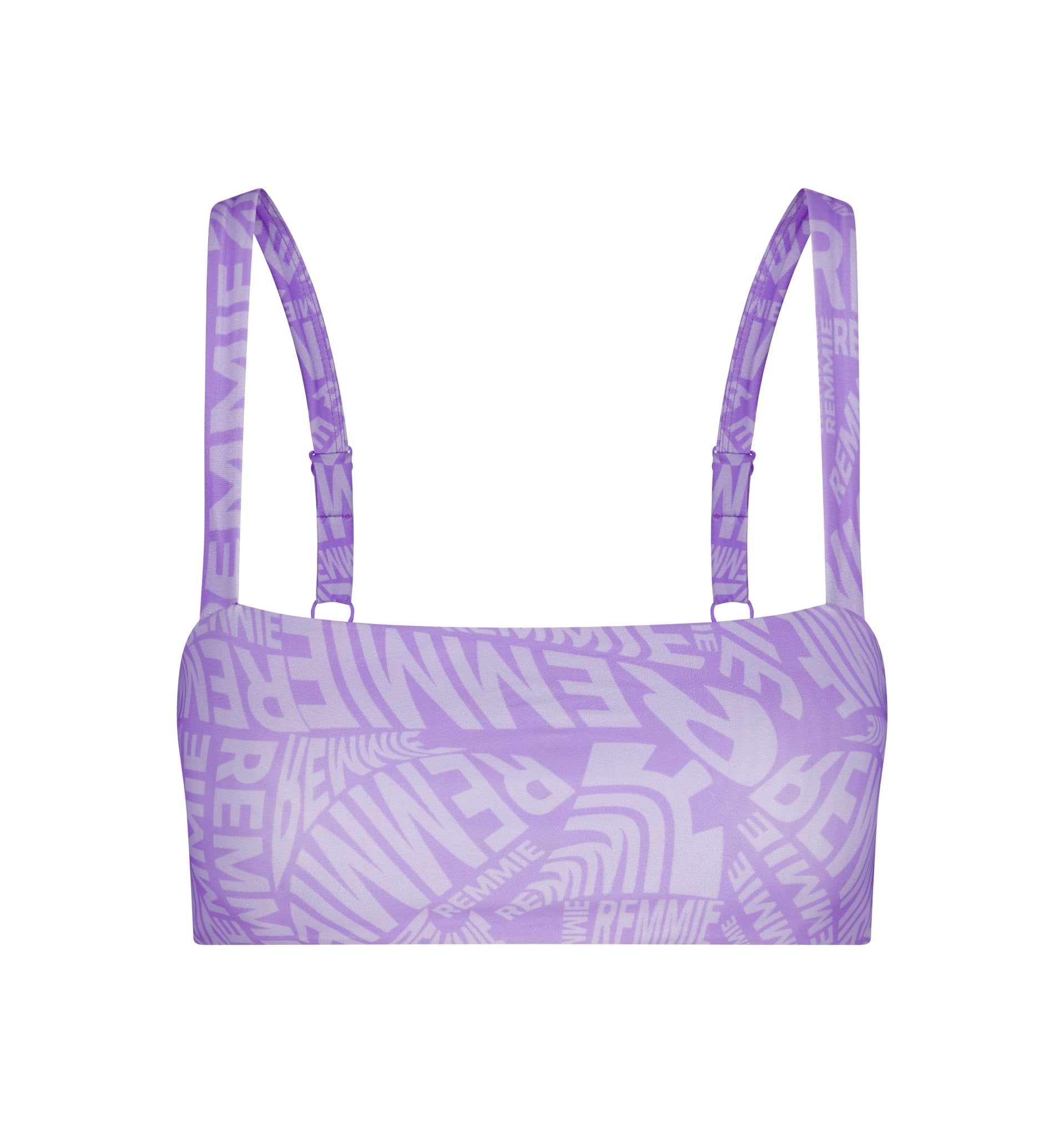 Lilac Square Neck Top - Remmie By Riley