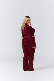 Soft Girl Long - Sleeve - Dark Cherry - Remmie By Riley