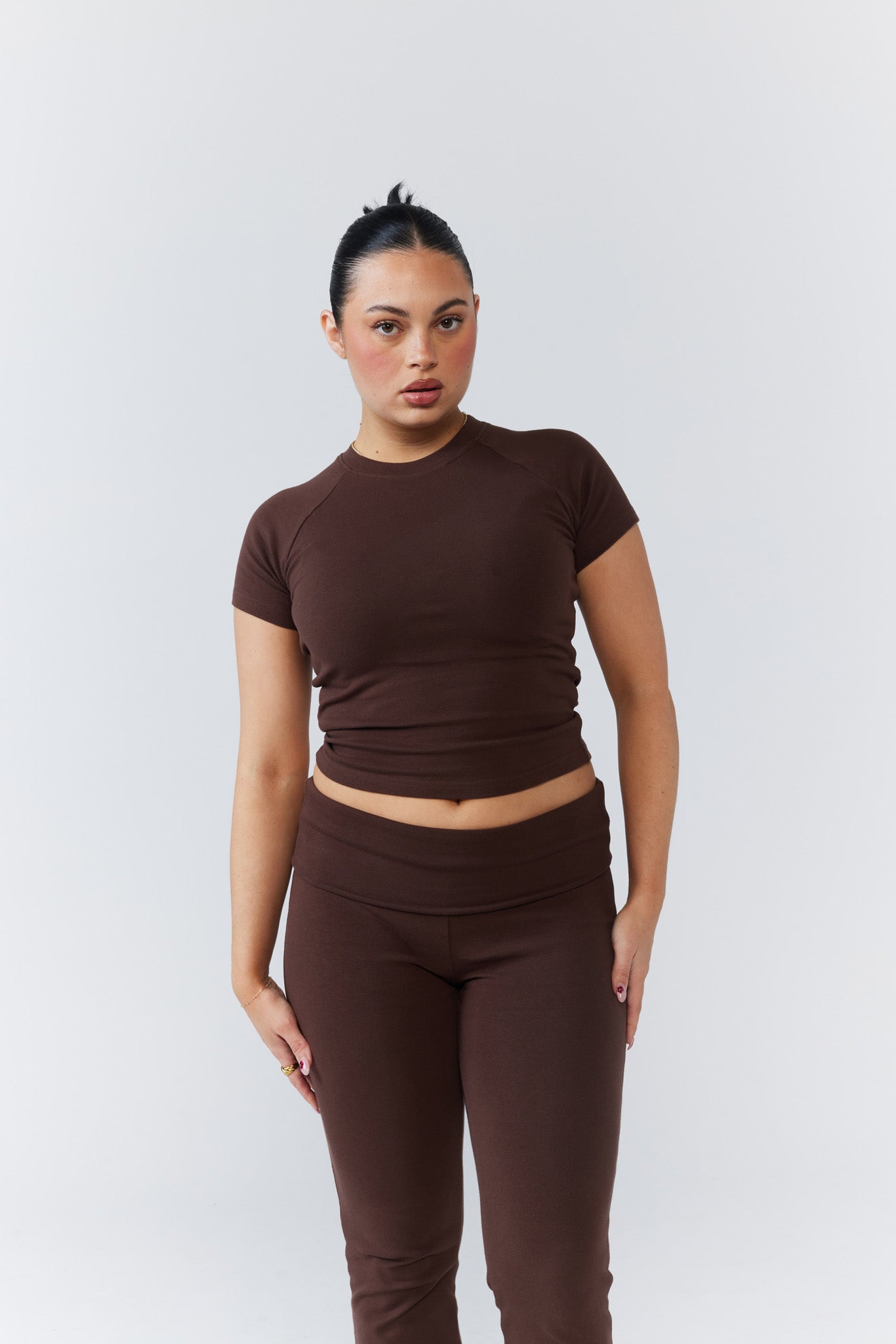 Soft Girl Long - Sleeve - Expresso - Remmie By Riley