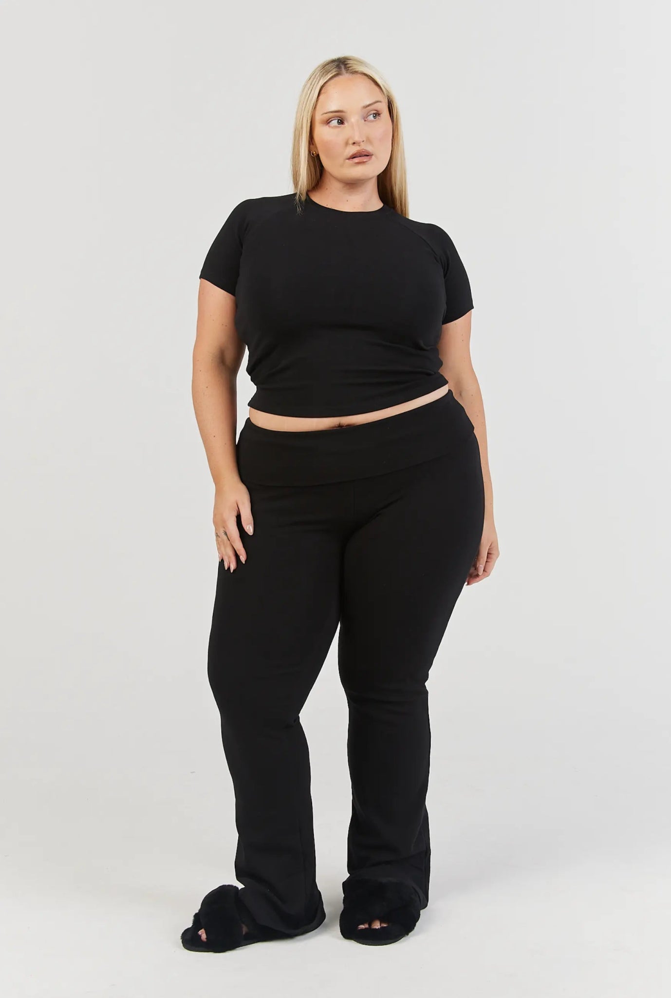 Soft Girl Pant - Black - Remmie By Riley