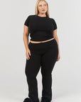 Soft Girl Pant - Black - Remmie By Riley