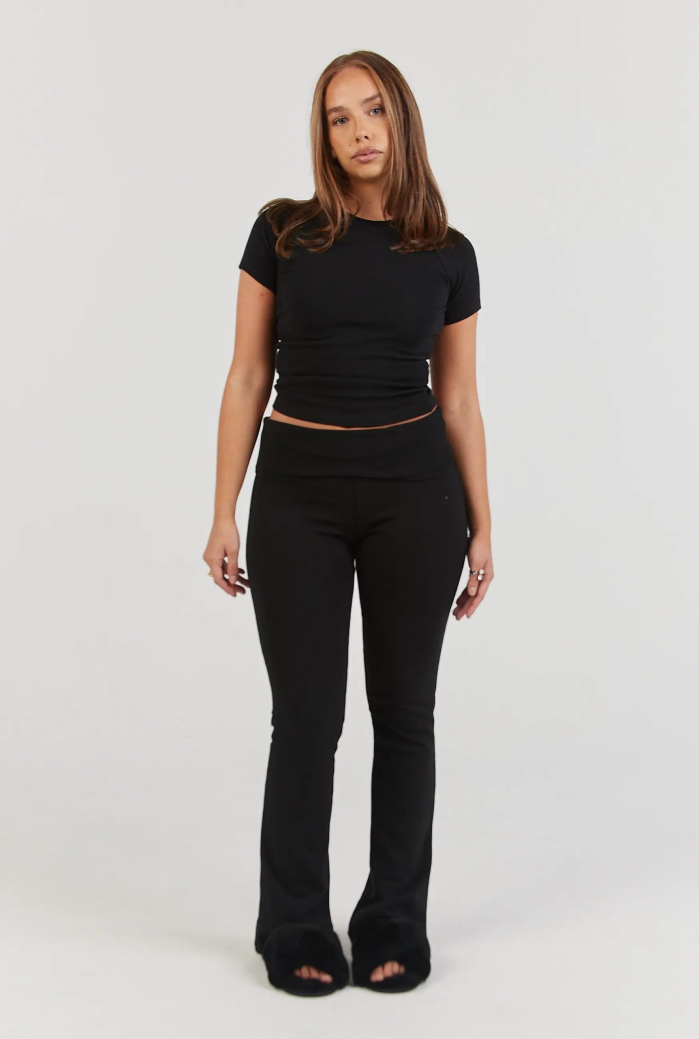 Soft Girl Pant - Black - Remmie By Riley