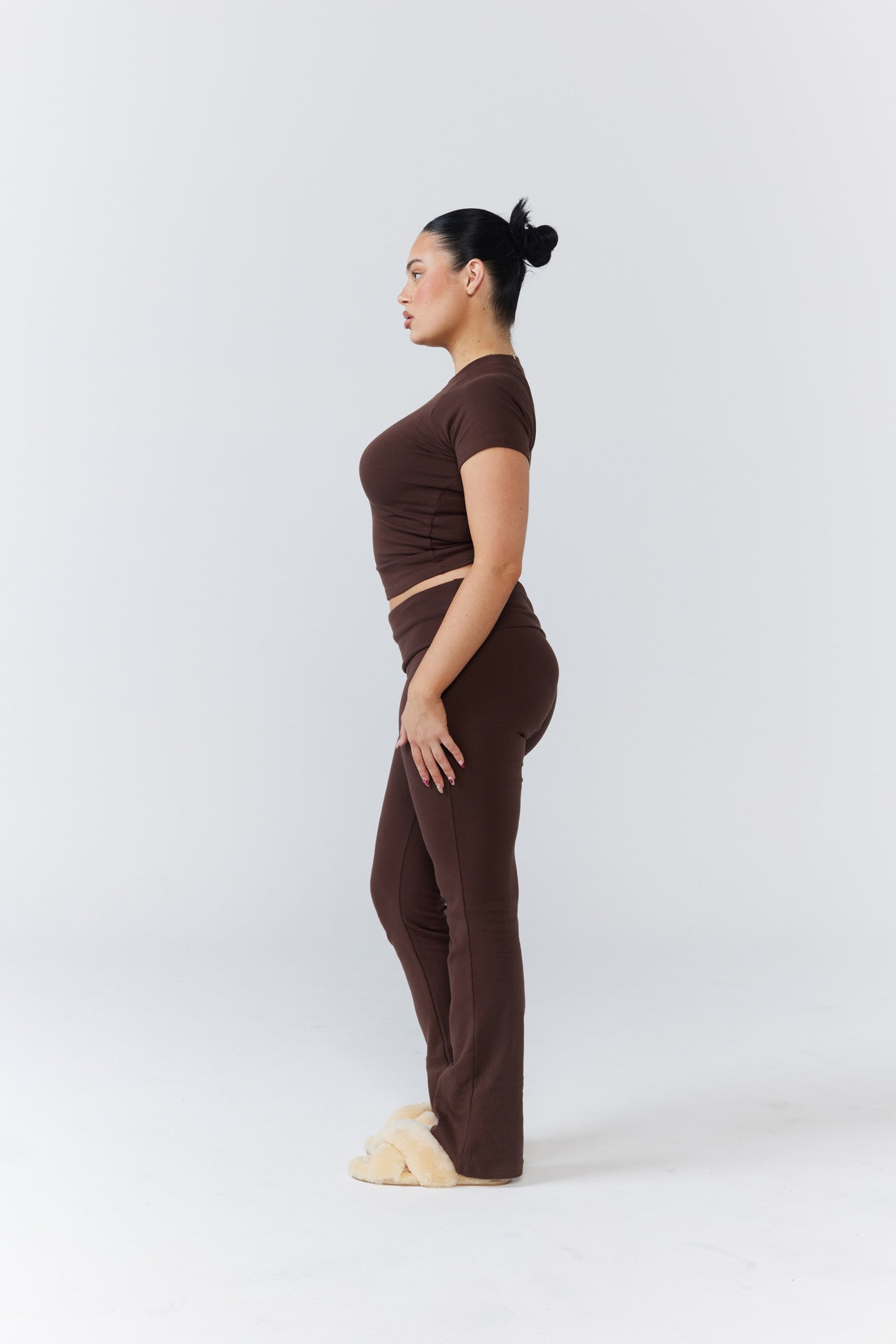 Soft Girl Pant - Expresso - Remmie By Riley