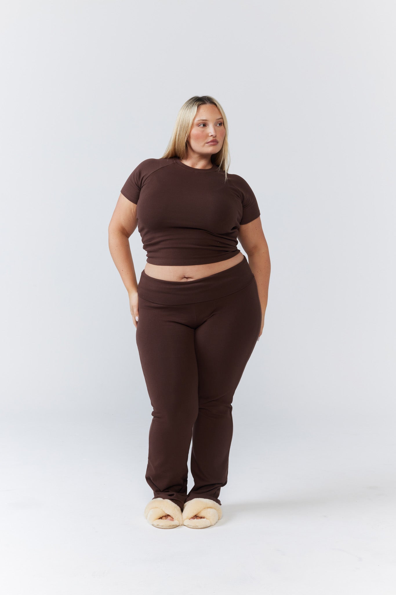 Soft Girl Pant - Expresso - Remmie By Riley