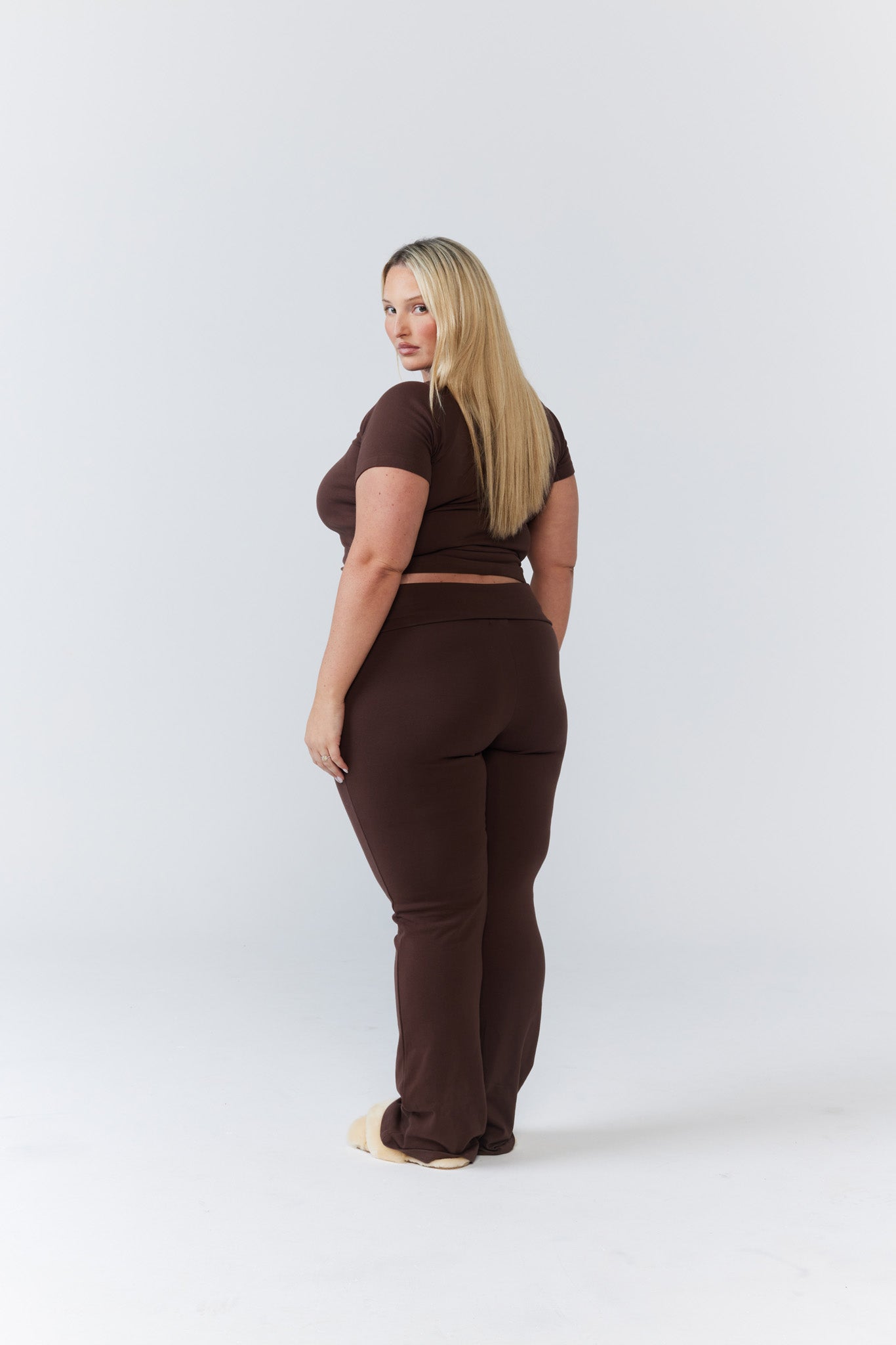 Soft Girl Pant - Expresso - Remmie By Riley