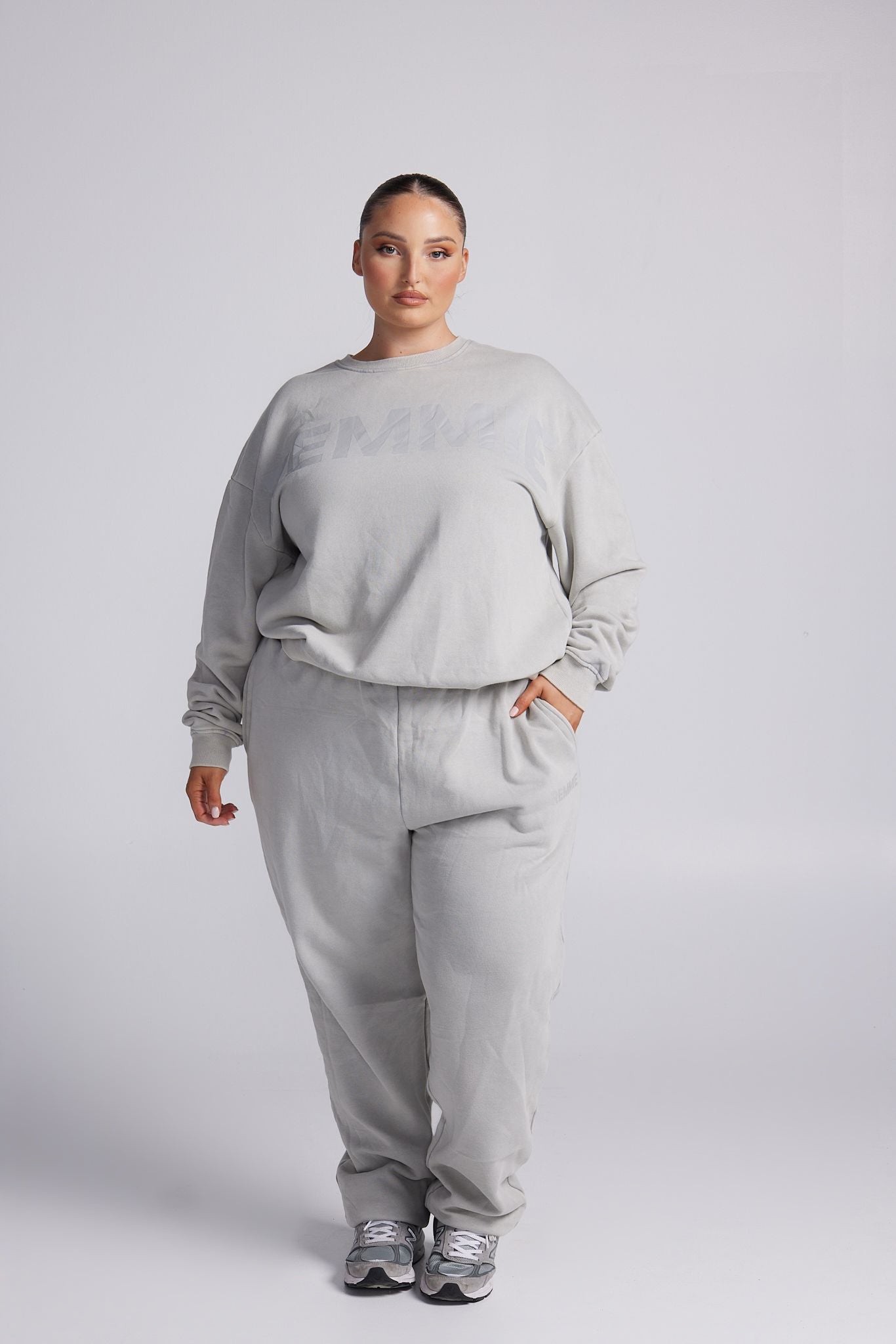 Faded Crew Neck Jumper - Remmie By Riley
