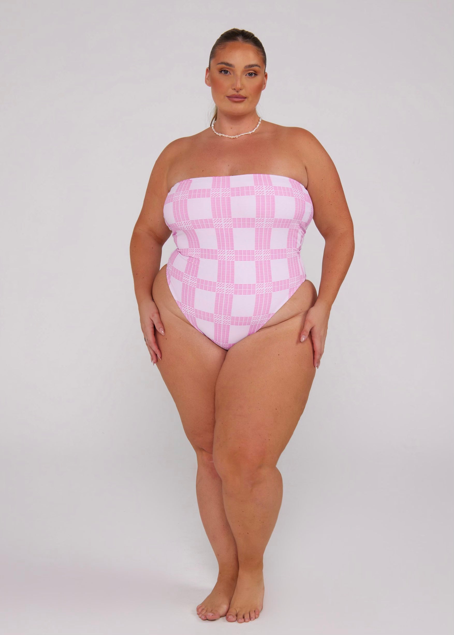 Berries &amp; Cream Strapless One Piece - Remmie By Riley