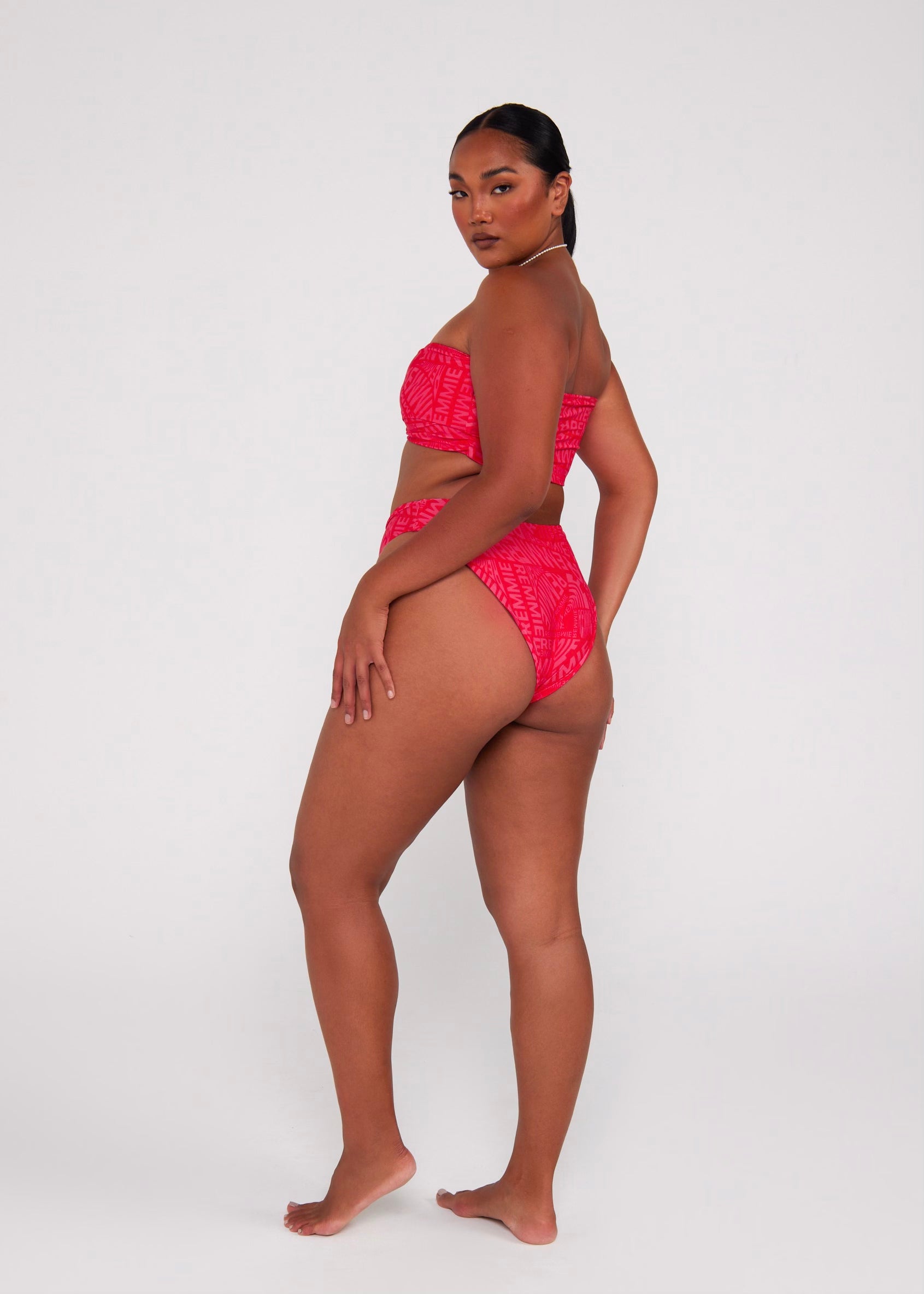 Watermelon Mid Coverage Bottom - Remmie By Riley